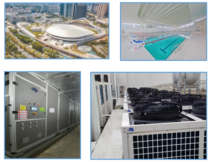 مشروع حمام سباحة مركز Blueway الثقافي والرياضي: مشروع المركز الثقافي والرياضي لمنطقة Shenzhen Longhua