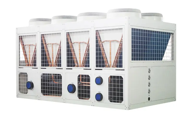 تم بنجاح تصدير الطلب الإندونيسي لشراء 100 مبرد مياه مبردة بالهواء مع وحدات استعادة الماء الساخن.