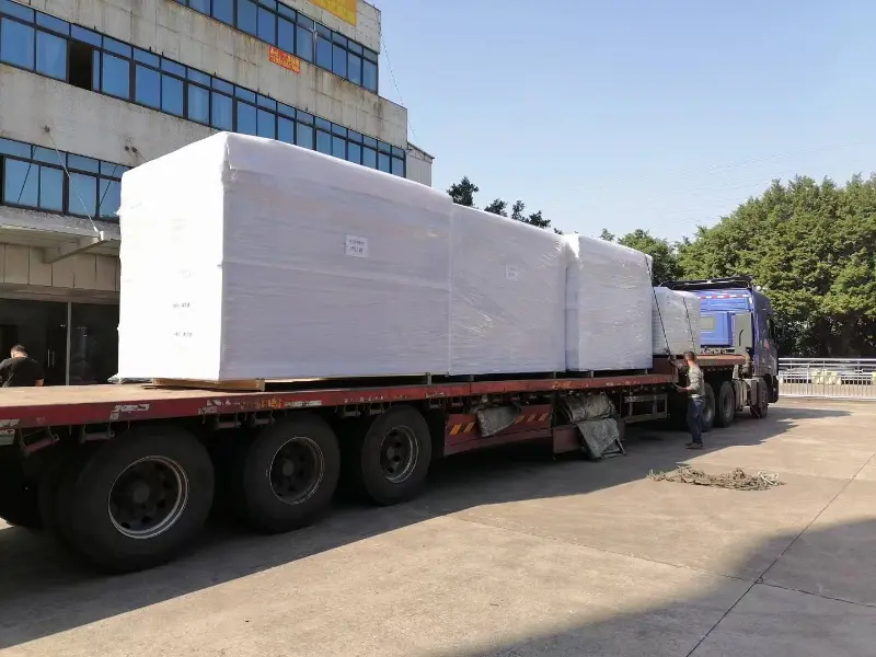 المهمة أنجزت! البضاعة جاهزة للشحن!